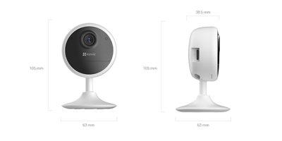 CAMARA CUBO DE BATERIA /1080P / 2.8 mm / IR5M / WIFI / AUDIO 2VIAS MICROSD/ INTERIOR