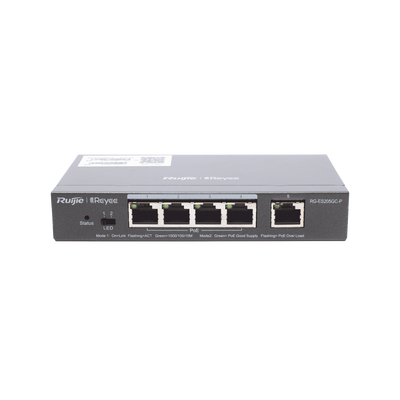 [RG-ES205GC-P] Switch PoE Inteligente Administrable en la Nube