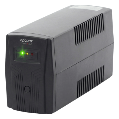 UPS de 600VA/360W / Topología Línea Interactiva / Entrada y Salida 120 Vca / Clavija NEMA 5-15P / 4 Tomas NEMA 5-15R