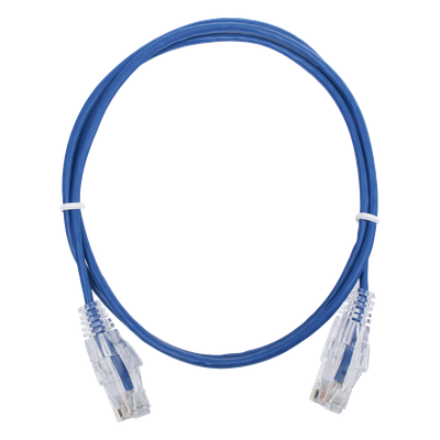 Cable de Parcheo Slim UTP Cat6 - 0.5 metro, Azul